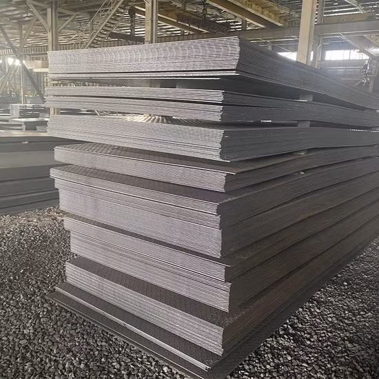 Bauverarbeitung Q235/Ss400 S235jr/S355jr/S235/A36/39NiCrMo3 warm/kaltgewalzt/Druckbehälter/Aluminium/verzinkt/Edelstahl/Legierung/Kohlenstoffstahlblech